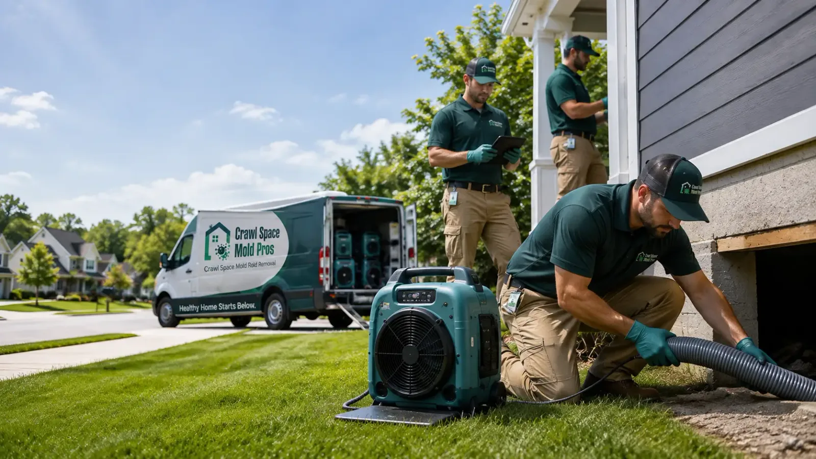 Crawl Space Mold Removal in Conesville, OH